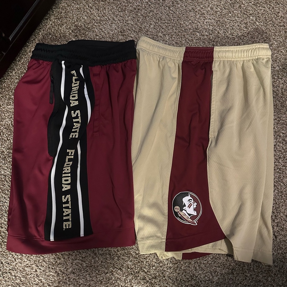 Men’s NIKE FSU Basketball Shorts PAIR